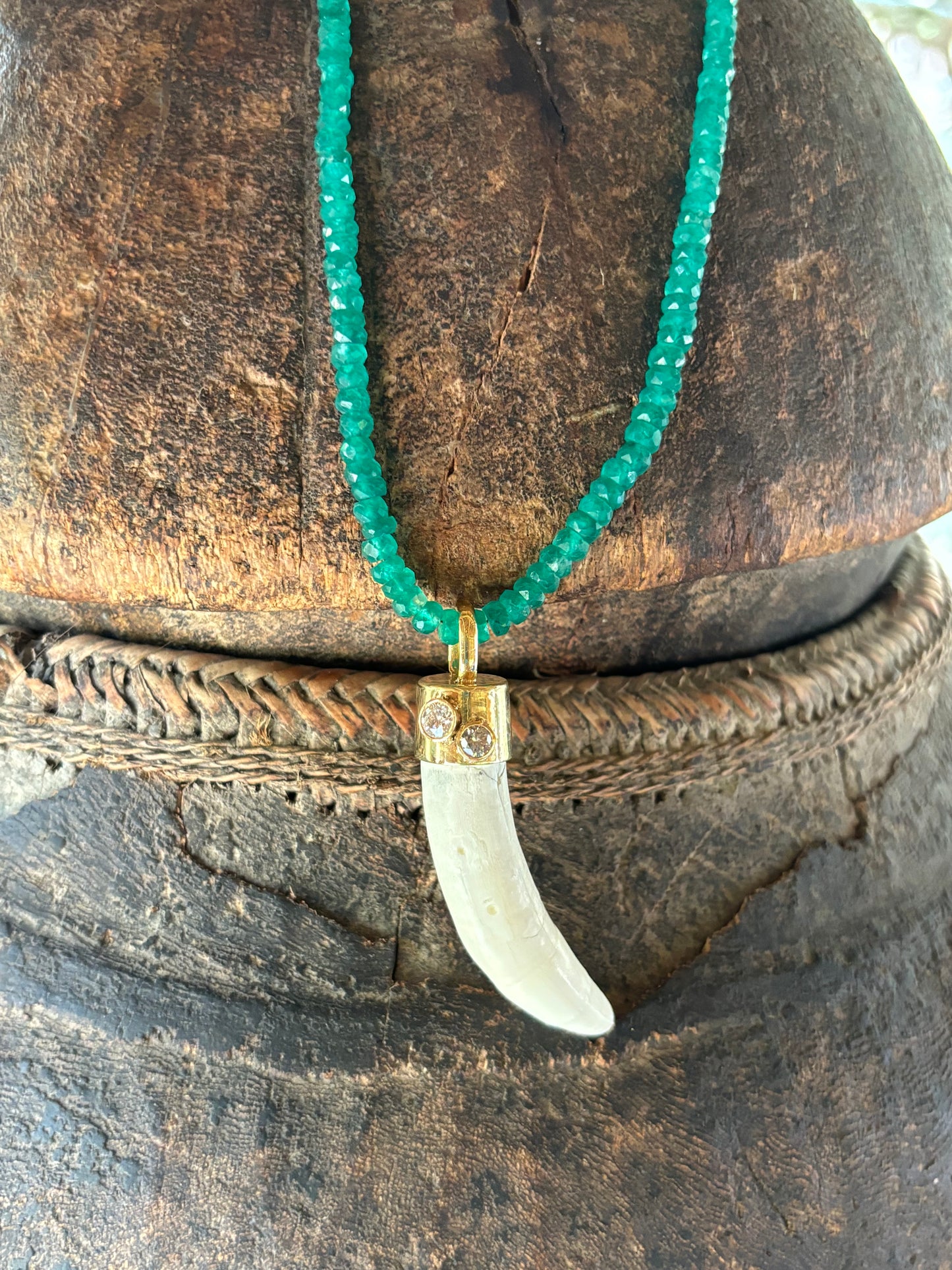 Alligator Tooth Pendant