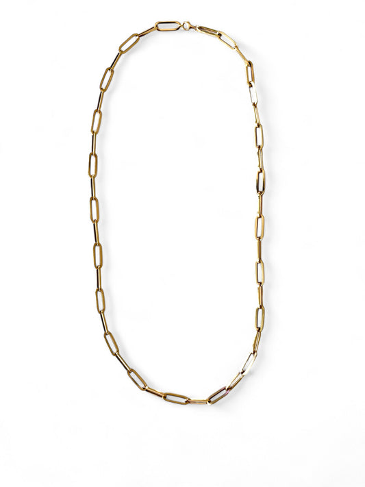 Classic oval link chain large